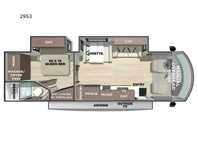 2026 Forest River Georgetown 3 29S3 CLASS A MOTORHOME