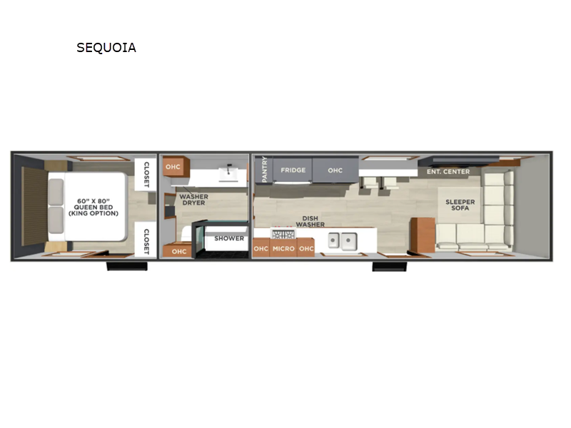 2026 Forest River Lost Pines SEQUOIA DESTINATION TRAILER