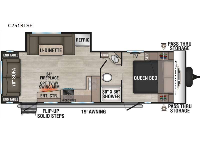 2026 KZ RV Connect SE C251RLSE TRAVEL TRAILER