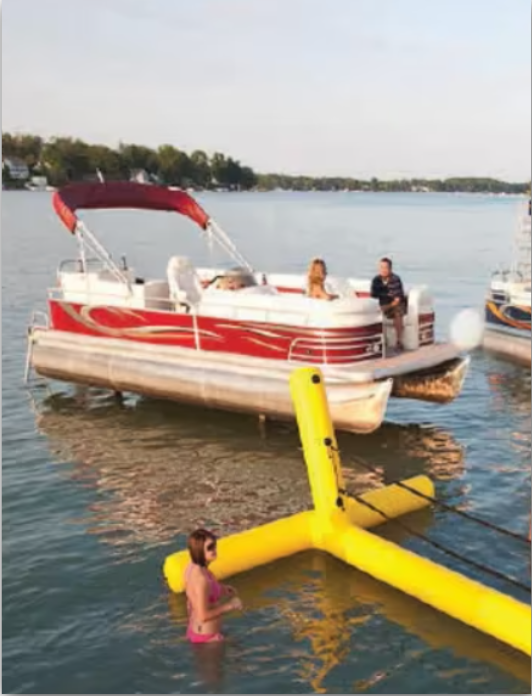 Sea-Legs pontoon lift system