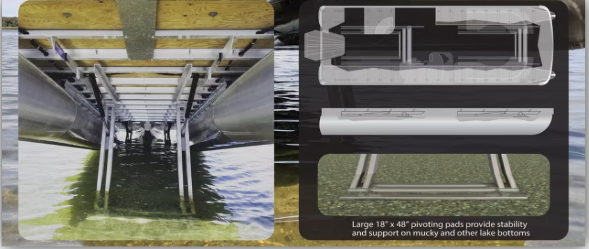 Sea-Legs pontoon lift system